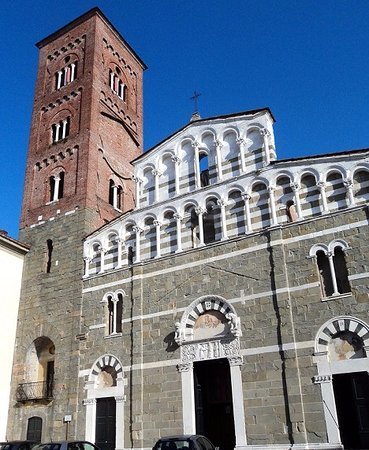 La facciata della Chiesa di San Pietro Somaldi